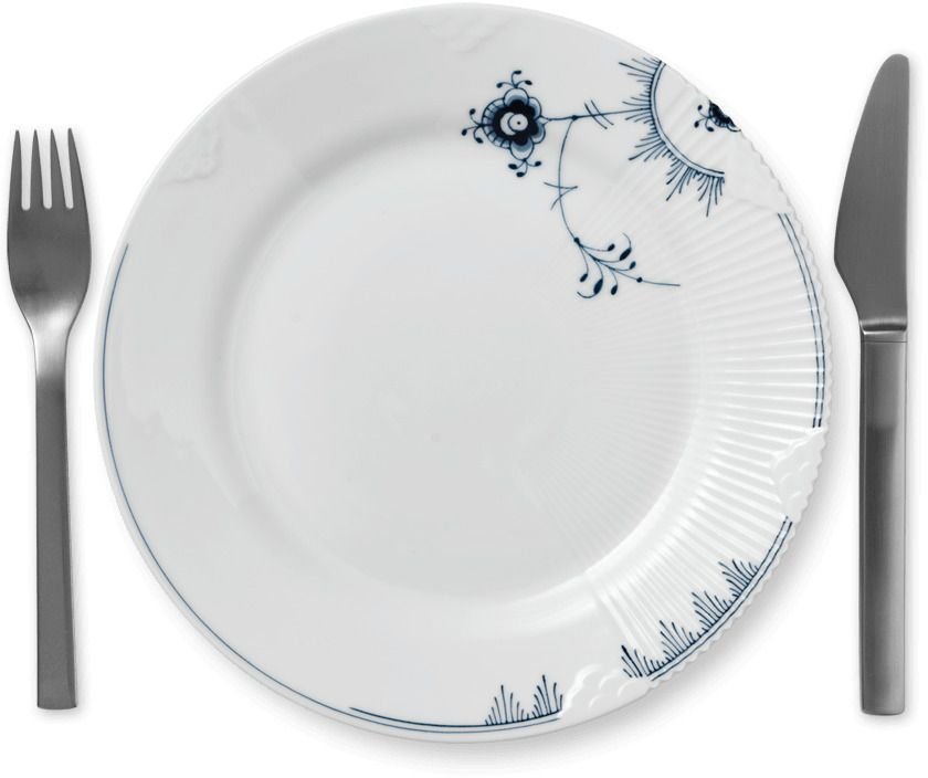 Royal Copenhagen Multifarvede Elements Thunder Tallerken 21cm