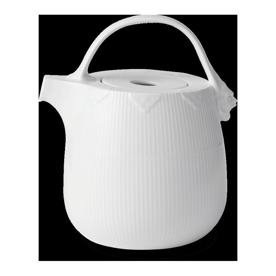 Royal Copenhagen Tekande 95cl, Hvid Elements