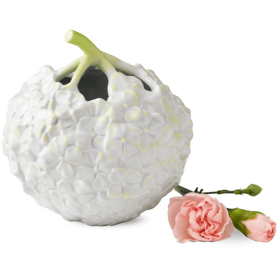 Royal Copenhagen Hortensiavase, Grn Stilk
