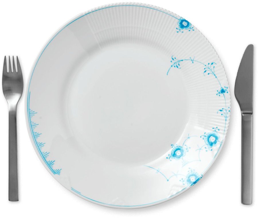 Royal Copenhagen Multifarvede Elements Sky Tallerken 25cm