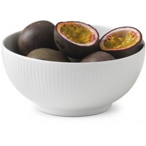 Royal Copenhagen Hvid Riflet Skål Ø15 cm