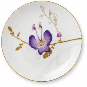 Royal Copenhagen Flora Tallerken 22 cm, Stedmoderblomst