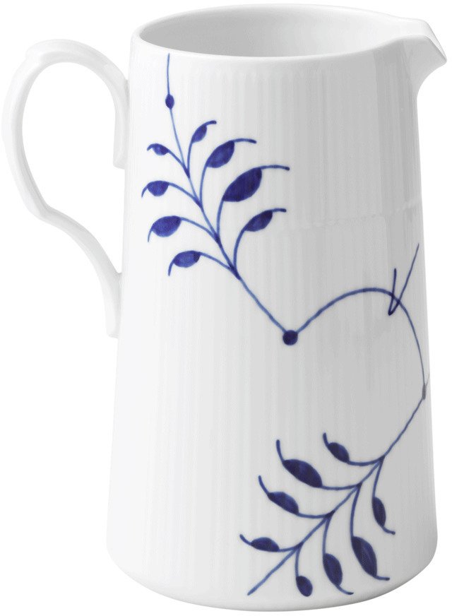 Royal Copenhagen Mega Blau Gerippt Kanne 1,5 L