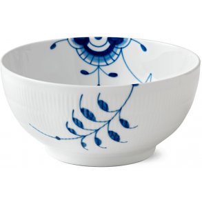 Royal Copenhagen Blå Mega Riflet Skål Ø24 cm