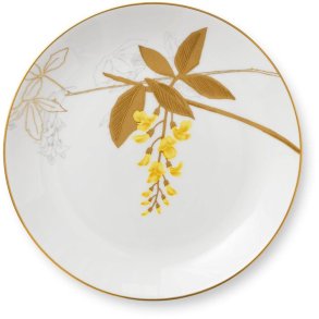 Royal Copenhagen Flora Tallerken 22cm, Guldregn