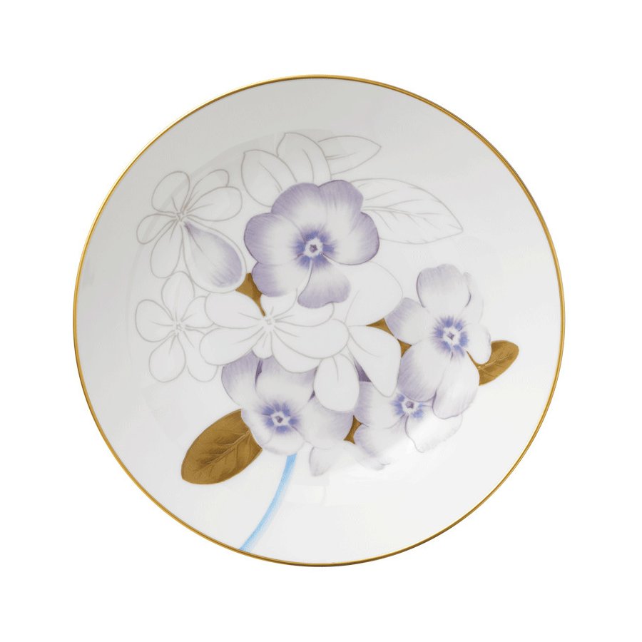 Royal Copenhagen Dyb Tallerken 21cm, Flora Rhododendron