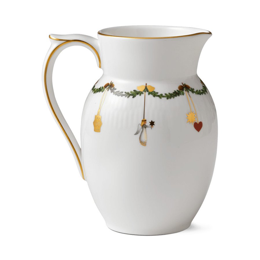 Royal Copenhagen Star Fluted Christmas Kanne 0,9 L