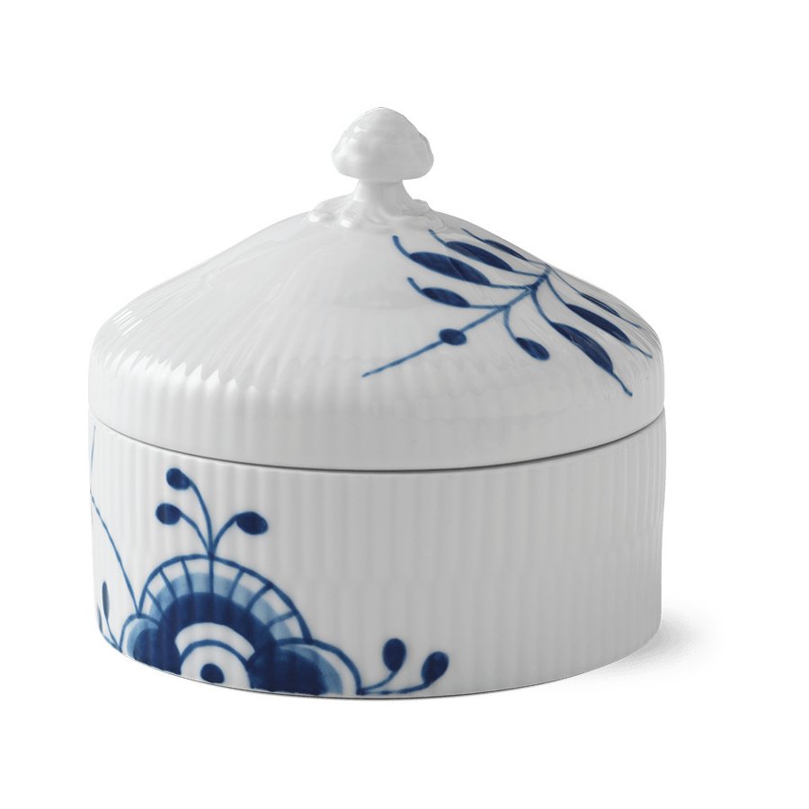 Royal Copenhagen Bonbonniére 54cl, Bl Mega Riflet