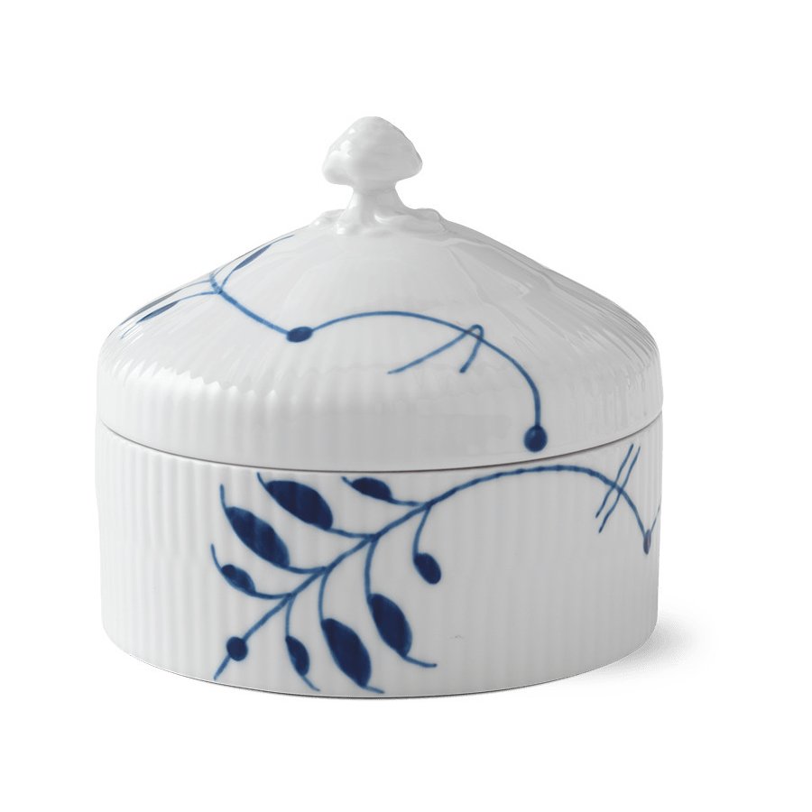 Royal Copenhagen Bonbonniére 54cl, Bl Mega Riflet