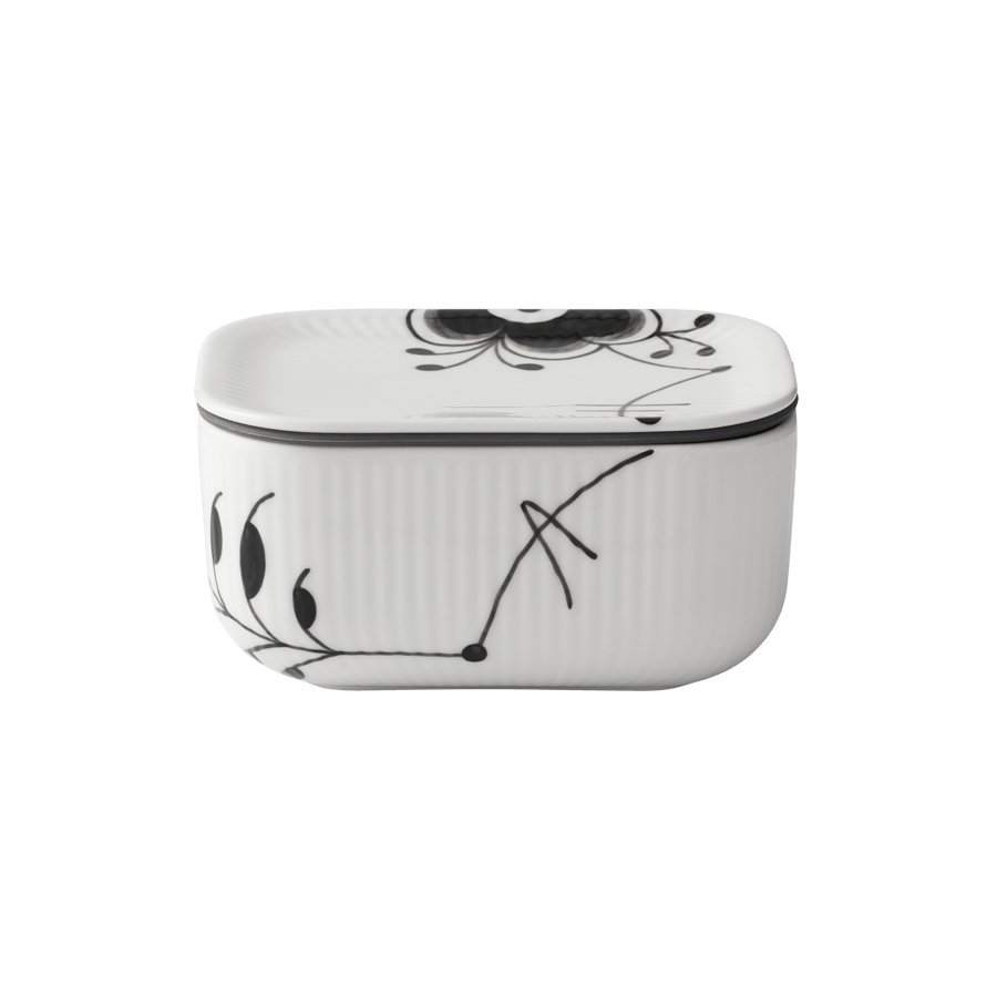 Royal Copenhagen Sort Mega Riflet Smrskl m.Lg