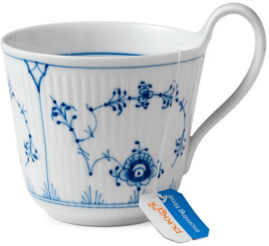 Royal Copenhagen Musselmalet Riflet Hjhankskop 33 cl