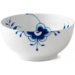 Royal Copenhagen Blå Mega Riflet Skål Ø24 cm