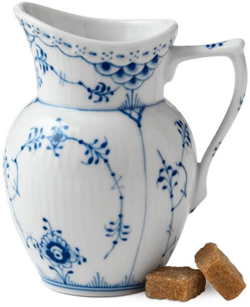 Royal Copenhagen Musselmalet Halvblonde Fl�dekande