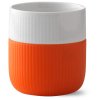 Royal Copenhagen Riflet Contrast Krus 33cl, Valmue Rd
