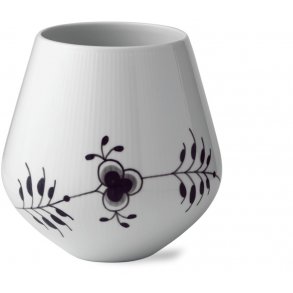 Royal Copenhagen Sort Mega Riflet Vase 20,5 cm