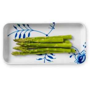 Royal Copenhagen Blå Mega Riflet Fad 24 cm