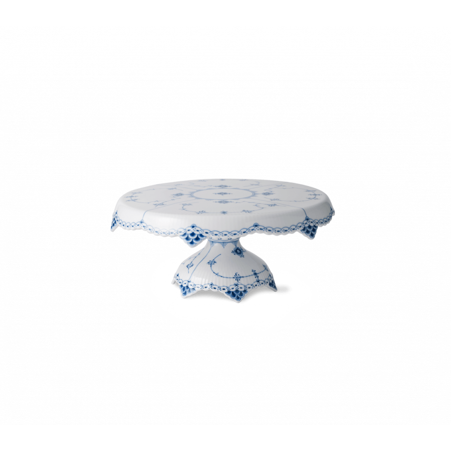 Royal Copenhagen Musselmalet Halvblonde Fad P Fod 31 cm
