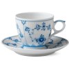 Royal Copenhagen Espressokop m.Underkop 10cl, Musselmalet Riflet