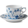 Royal Copenhagen Musselmalet Riflet Kop m. Underkop 16 cl