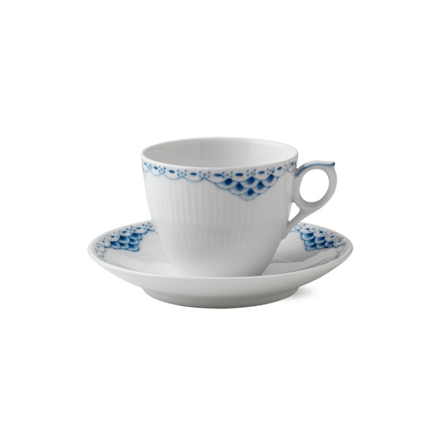 Royal Copenhagen Prinzess Tasse m. Untertasse 17 cl