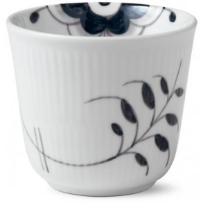 Royal Copenhagen Sort Mega Riflet Termokop 26 cl
