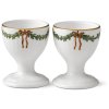 Royal Copenhagen Star Fluted Christmas Eierbecher 2er Set