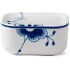 Royal Copenhagen Mega Blau Gerippt Butterdose mit Deckel