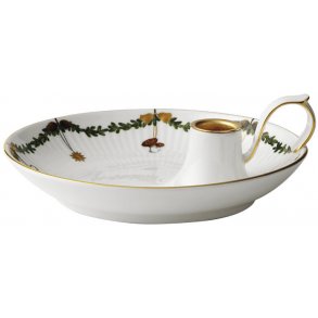 Royal Copenhagen Stjerne Riflet Jul Lysestage 17,4 cm