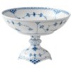 Royal Copenhagen Musselmalet Halvblonde Skl P Fod 16 cm