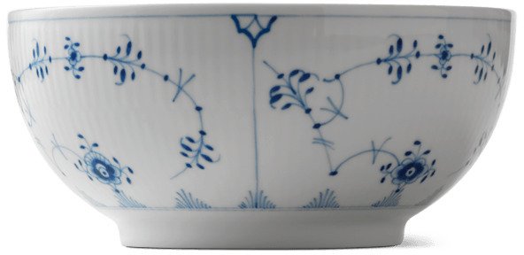 Royal Copenhagen Musselmalet Riflet Skl 18 cm