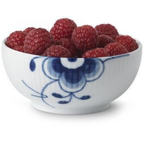 Royal Copenhagen Blå Mega Riflet Skål 24 cl