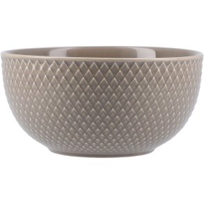 Lyngby Porcel�n Rhombe Earth Sk�l �13 cm, Clay