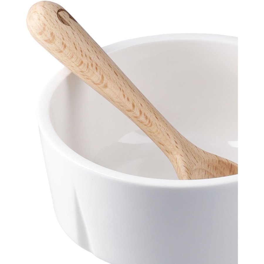Rosendahl Grand Cru Snacksk�l m. Ske �10,5 cm, Hvid
