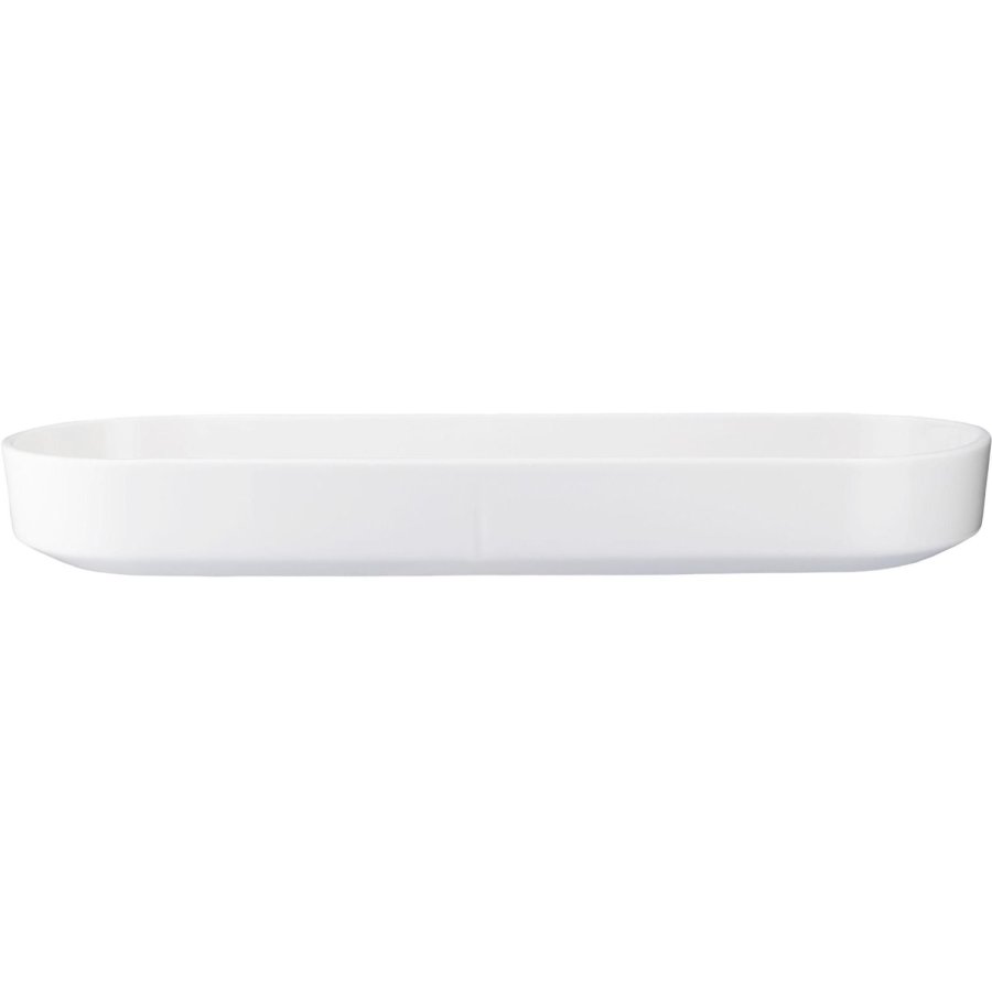 Rosendahl Grand Cru Ovale Servierplatte 12x34 cm, Wei&szlig;