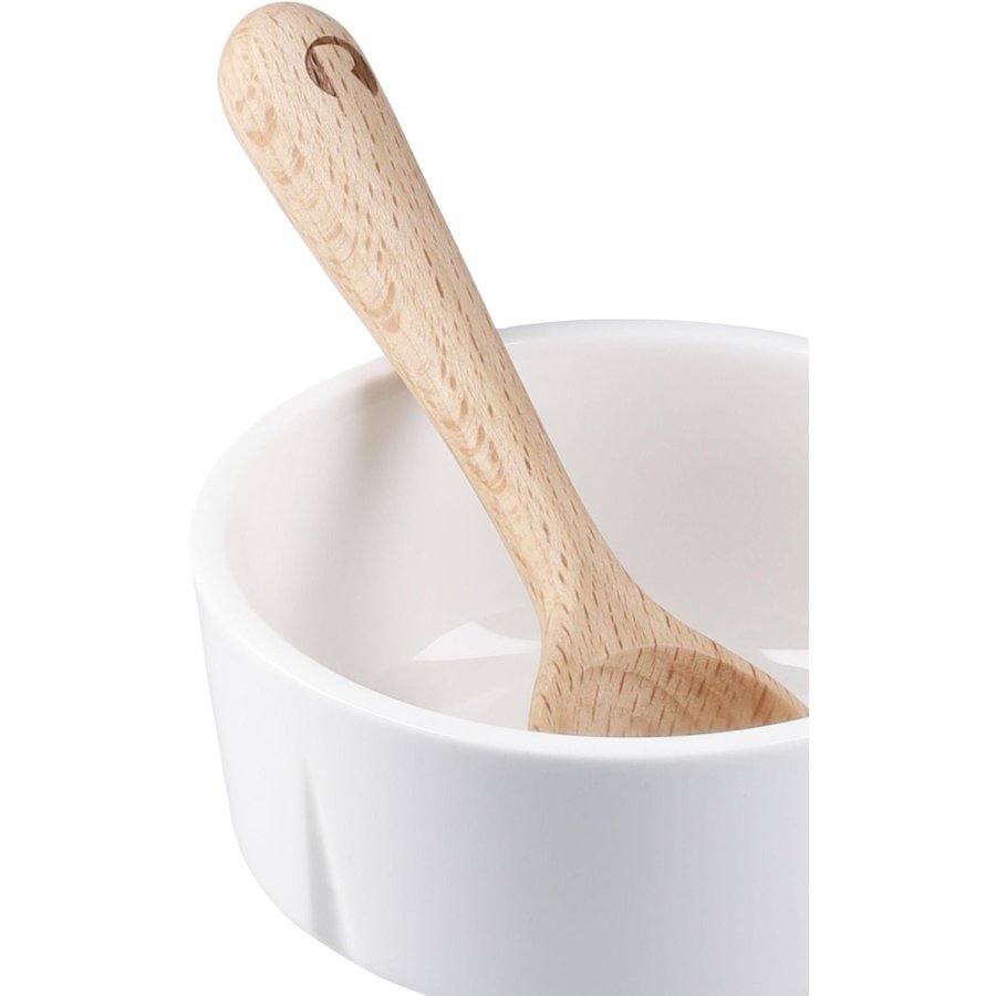 Rosendahl Grand Cru Snackschale mit L&ouml;ffel �9 cm, Wei&szlig;