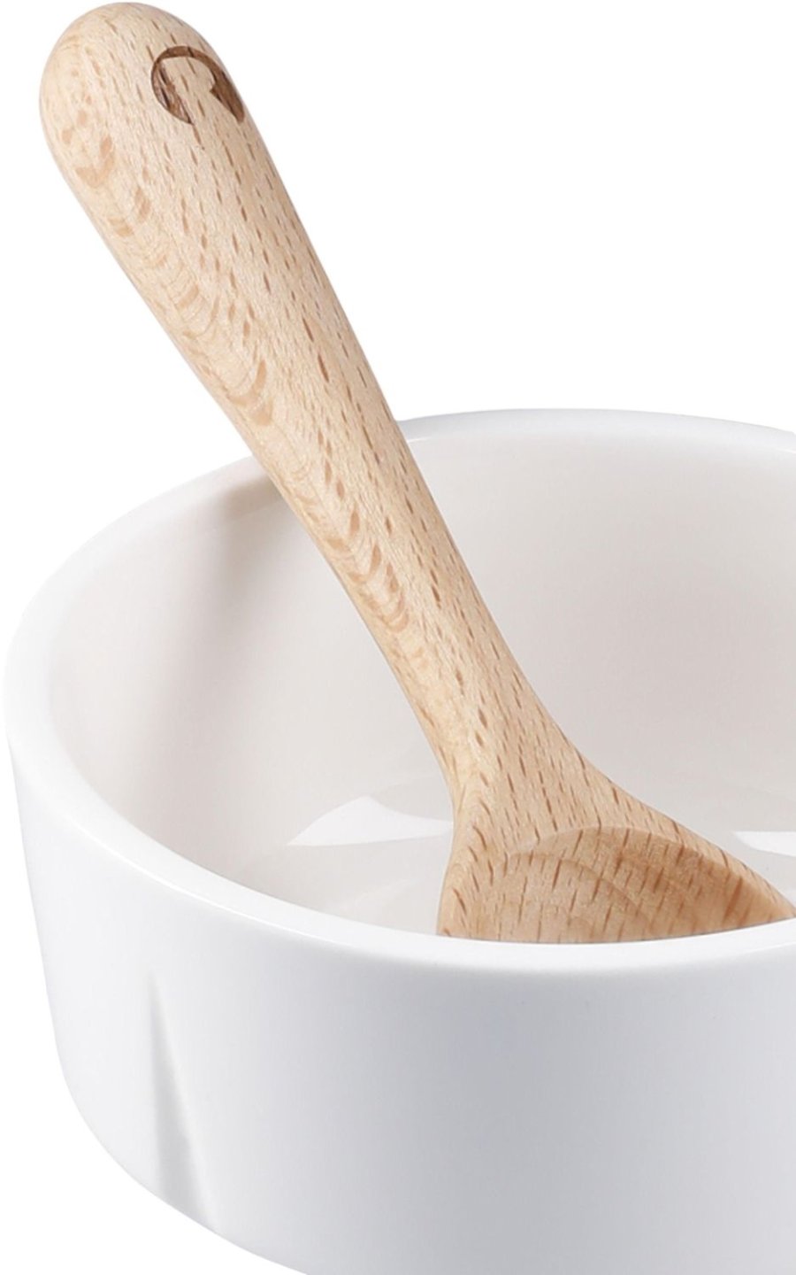 Rosendahl Grand Cru Snackschale mit L&ouml;ffel �9 cm, Wei&szlig;