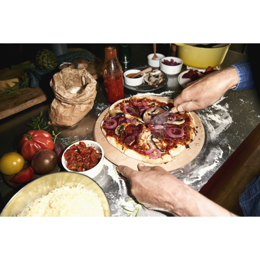 Rosendahl Grand Cru PizzaWandplank en Snijder �35 cm, Beuken