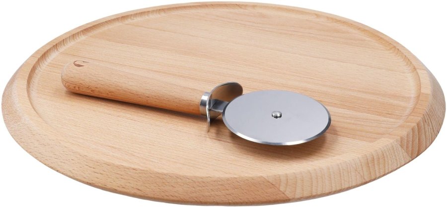 Rosendahl Grand Cru PizzaWandplank en Snijder �35 cm, Beuken