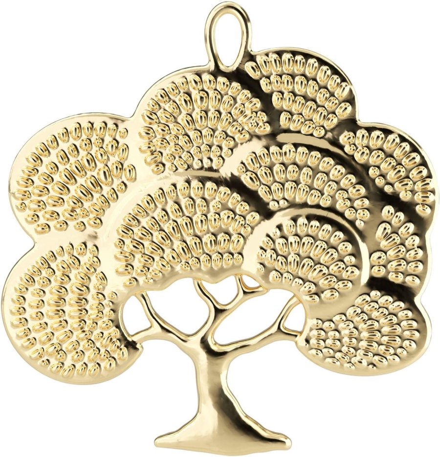 Rosendahl Karen Blixen Karen's Oak H6,5 cm, Forgyldt