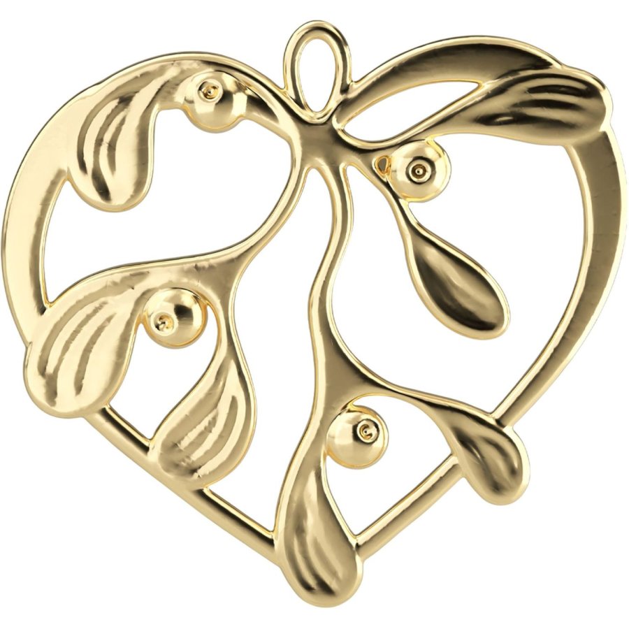 Rosendahl Karen Blixen Under the Mistletoe H6 cm, Forgyldt