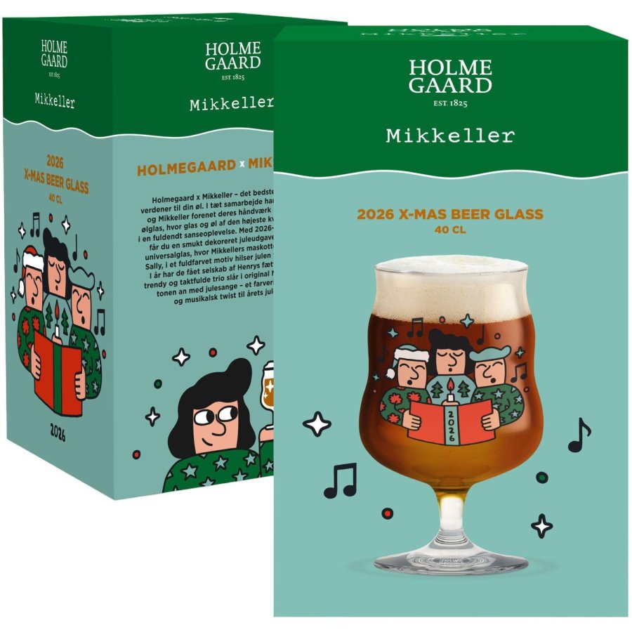 Holmegaard Mikkeller Universalt �lglas 2026 40 cl