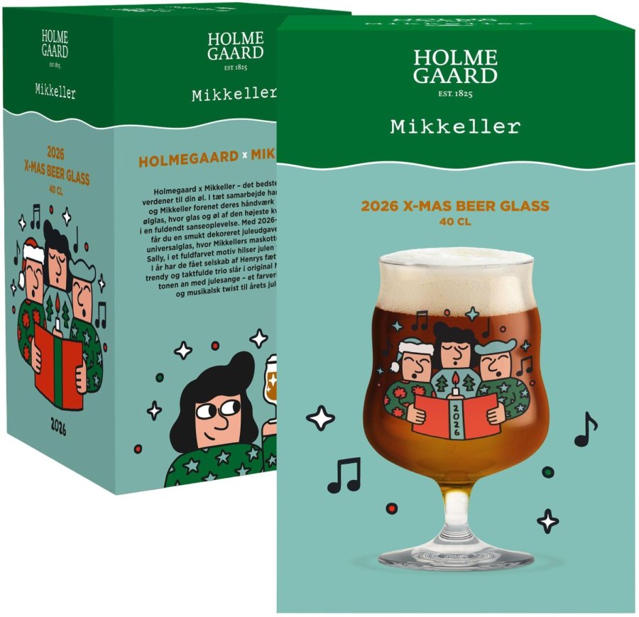 Holmegaard Mikkeller Universalt �lglas 2026 40 cl