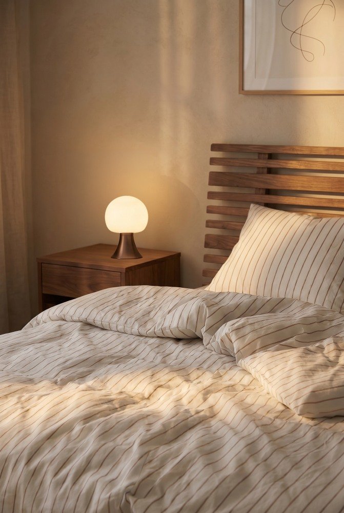 Holmegaard Noor Akku-Tischlampe LED H23 cm, Braun