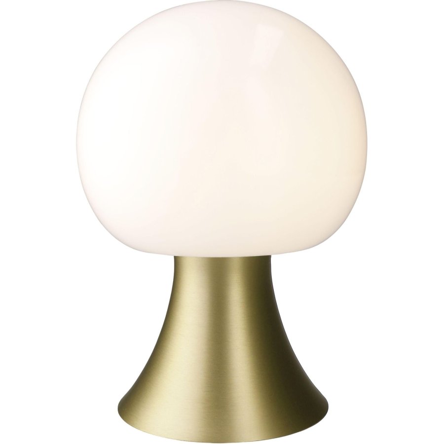 Holmegaard Noor Akku-Tischlampe LED H23 cm, Messing