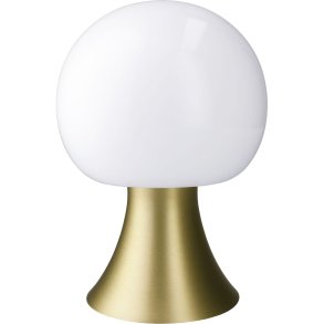 Holmegaard Noor Akku-Tischlampe LED H23 cm, Messing