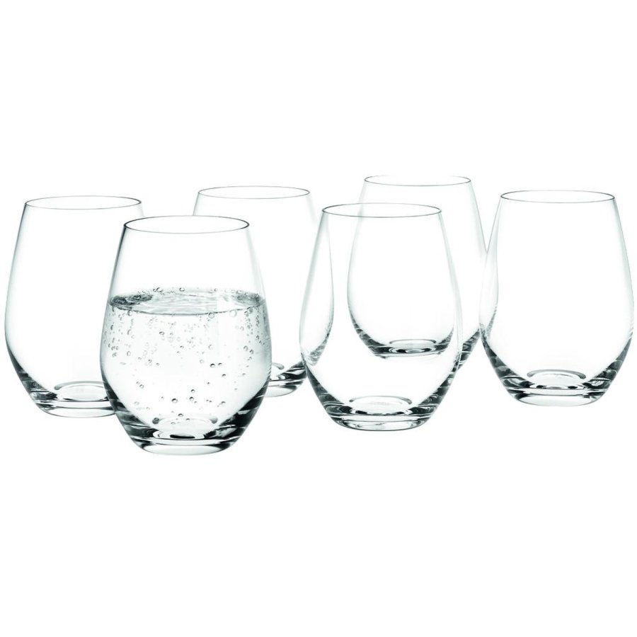 Holmegaard Cabernet Wasserglas 6er Set 25 cl, Klar