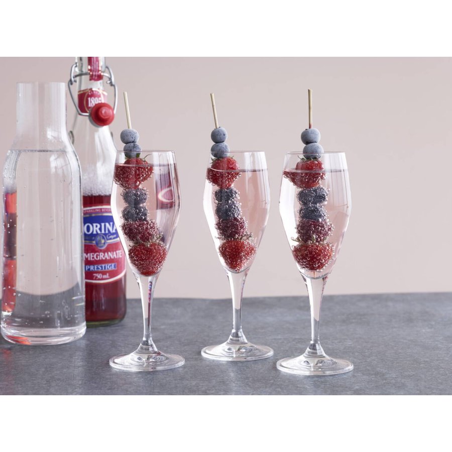 Holmegaard Perfection Champagnerglas 6er Set 23 cl, Klar