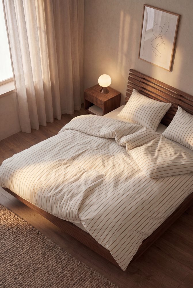 Juna Soft Senget�j 200x220 cm, Off-White/Karamel