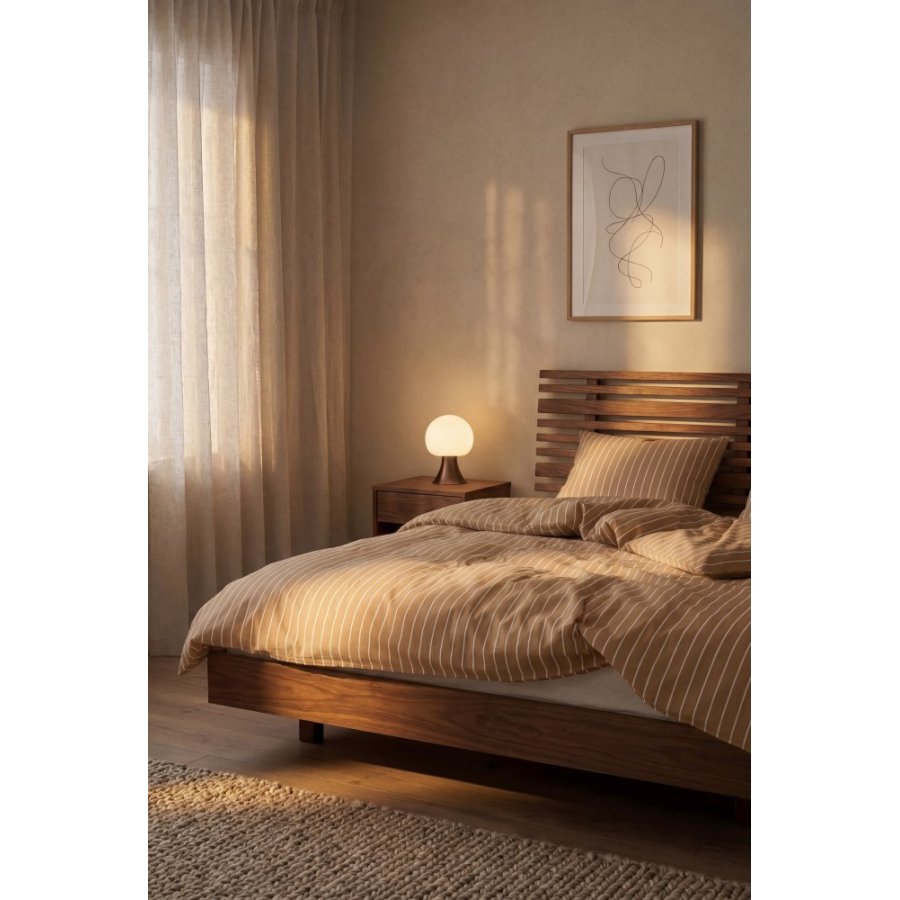 Juna Soft Senget�j 200x220 cm, Karamel/Off-White