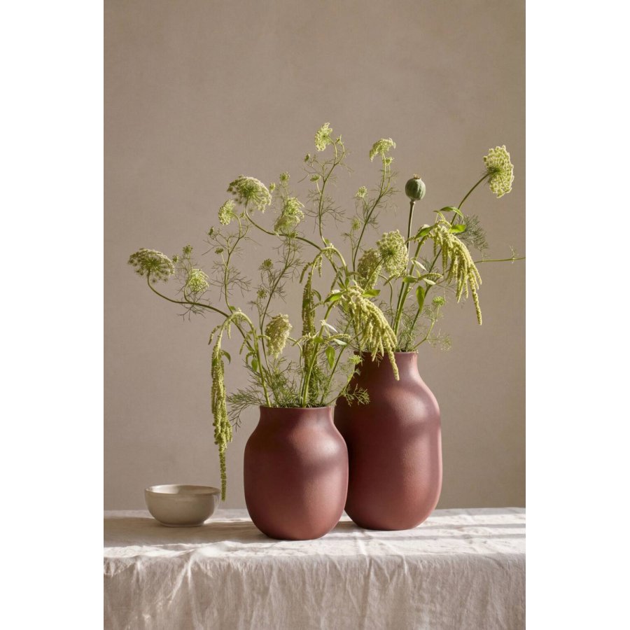 K�hler Studio Omaggio #1 Vase H20 cm, Bordeaux